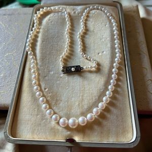 Antique Pearl Necklace
